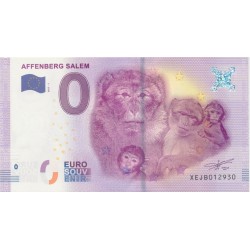 Billet 0€ - Allemagne - affenberg salem - 2017-1 - N°12930