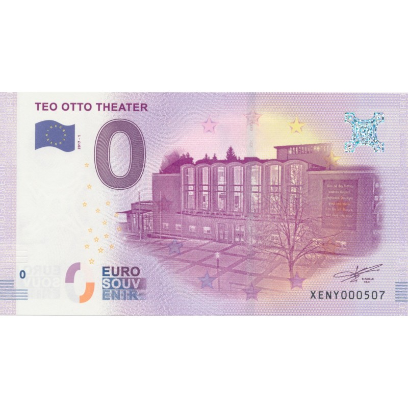 Billet 0€ - Allemagne - Teo otto theater - 2017-1 - N°507