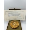 Médaille - Général De Gaulle - Mémorial De Gaulle 1890-1970 - De Jaeger 110mm - bronze doré à l'or pur