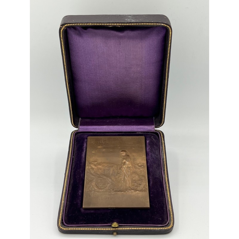 Médaille - Funérailles du Président Carnot - Graveur Roty - avec écrin d'origine - TTB+