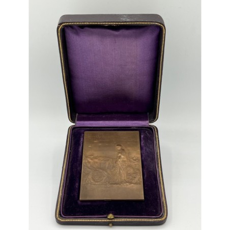 Médaille - Funérailles du Président Carnot - Graveur Roty - avec écrin d'origine - TTB+