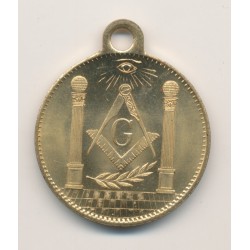 Médaille - Georges Washington - Musée national maçonnique - Alexandria virginia - 34mm - SUP+ 2