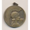 Médaille - Loge Athéna - Les amis triomphants - G.O.D.F - bronze - 36mm - TTB+
