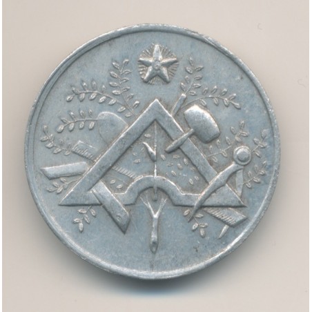 Jeton - Orient de St Cloud - 1906 - GODF - alu - 27mm - Labouret N°441 - TTB+