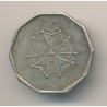 Jeton - Temple des amis de l'honneur Française - octogonal 21mm - métal blanc - Labouret N°378 - TTB