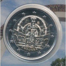2€ Andorre 2021 - 100e anniversaire couronnement Notre-Dame de Meritxell 2