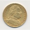 Louis XVIII - 20 Francs Or - 1814 K Bordeaux - Buste habillé - TTB+