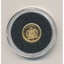 Samoa - 1 Dollar 2009 - Marie Curie - Or 0,5g 0,999 - FDC 2