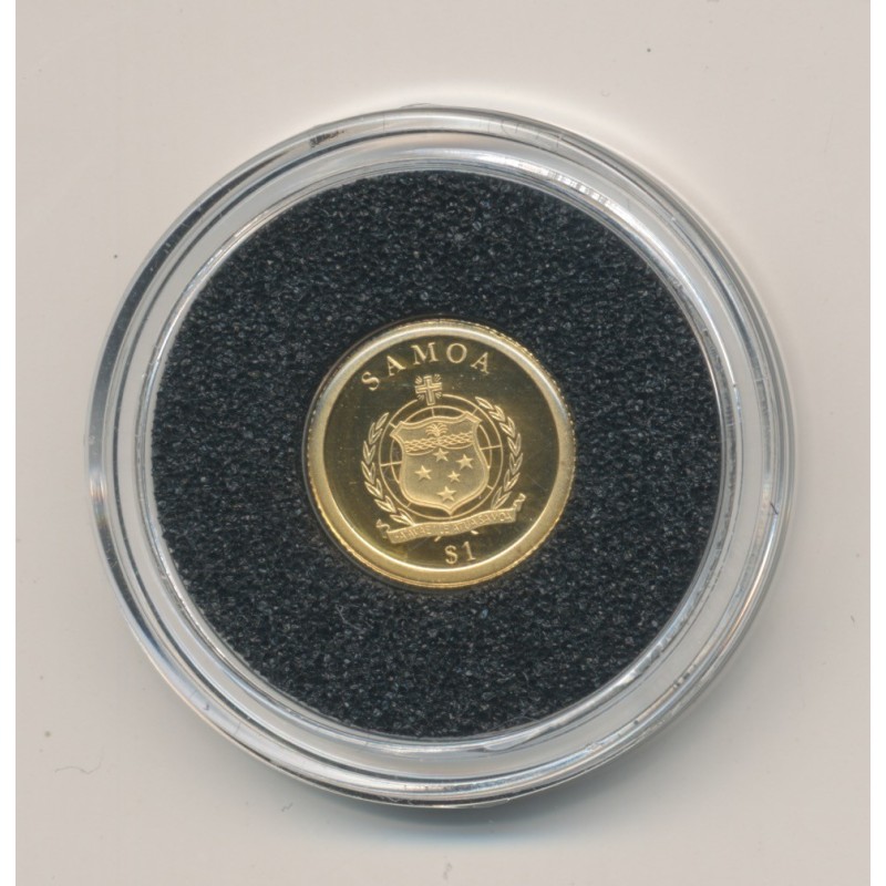 Samoa - 1 Dollar 2009 - Marie Curie - Or 0,5g 0,999 - FDC