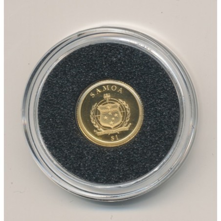 Samoa - 1 Dollar 2009 - Marie Curie - Or 0,5g 0,999 - FDC