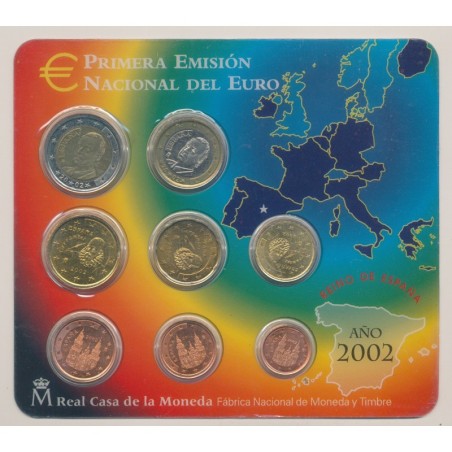 Coffret BU Espagne - 2002