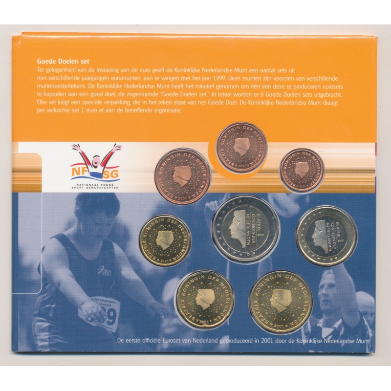 Coffret BU Pays-Bas - 2001