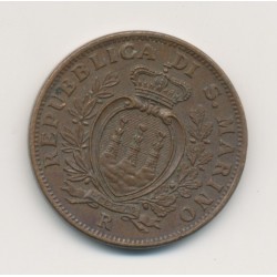 Saint-Marin - 10 centesimi - 1938 - TTB+ 2