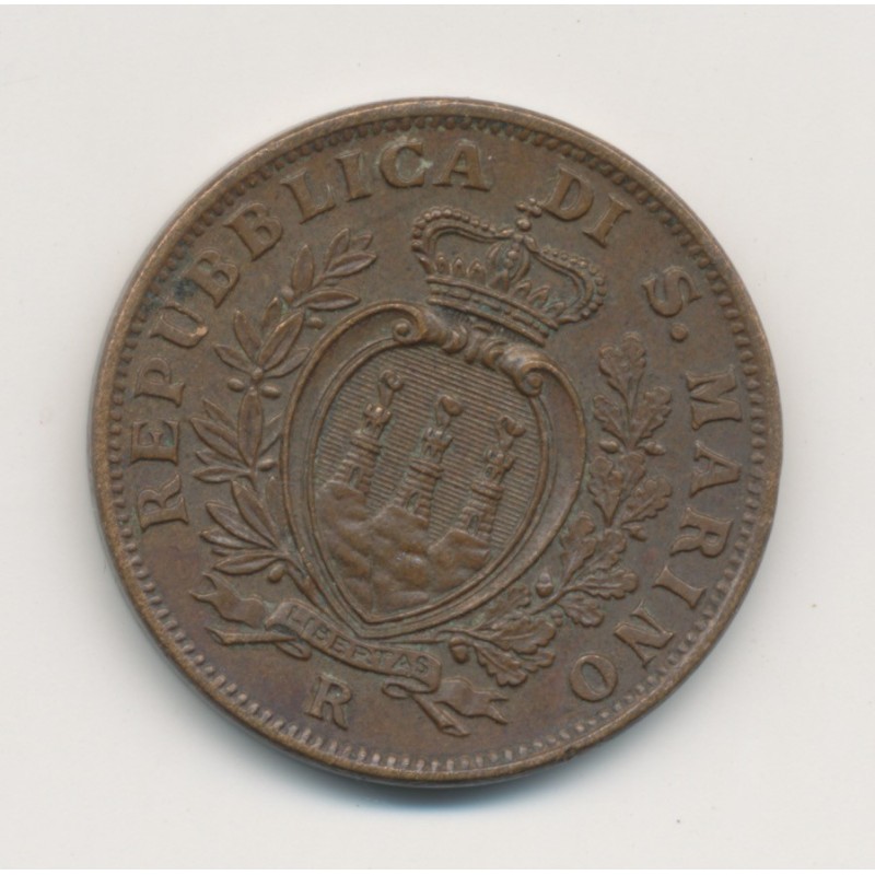 Saint-Marin - 10 centesimi - 1938 - TTB+