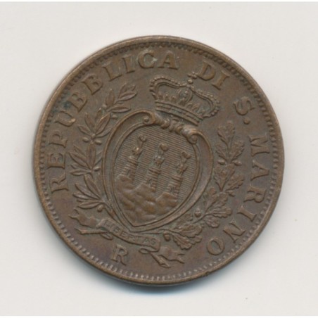 Saint-Marin - 10 centesimi - 1938 - TTB+