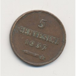 Saint-Marin - 5 centesimi - 1937 - TTB