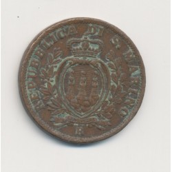 Saint-Marin - 5 centesimi - 1937 - TTB 2