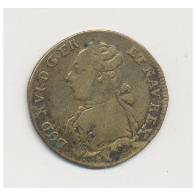 Jeton - Louis XVI - laiton - TB