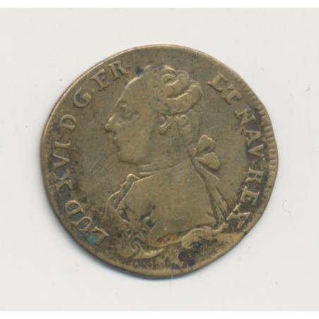 Jeton - Louis XVI - laiton - TB