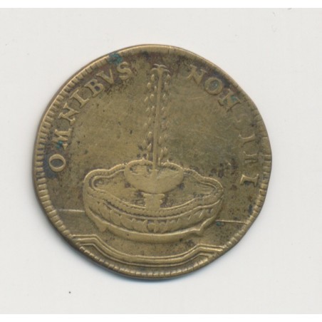 Jeton - Louis XVI - laiton - TB