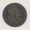 Jeton - Louis XIV - Batiments du roi - 1683 - cuivre - TB