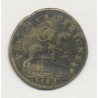 Jeton - Henri IV - 1589 - laiton - B/TB