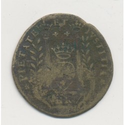 Jeton - Henri IV - 1589 - laiton - B/TB 2