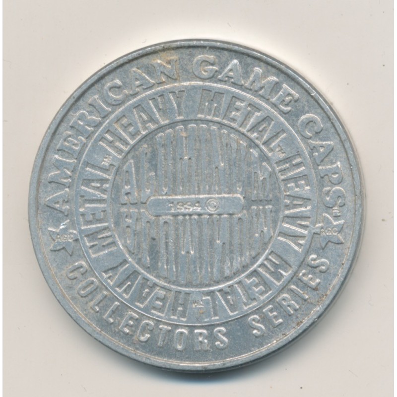 Jeton/Token - American games cap - 1994 Toxic force - alu 42mm - TTB+