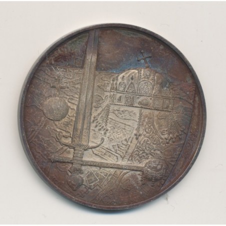 Médaille - Budapest 1978 - argent 27g - 43mm - SUP+