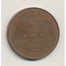 Médaille - Ajusteurs de la Monnoye de Paris - cuivre - 31mm - SPL 2