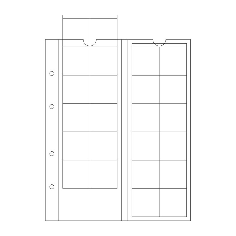 Feuille Optima 24 cases