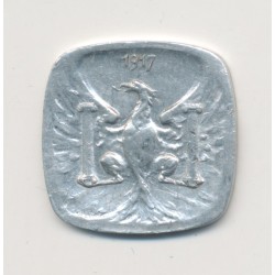 10 Centimes 1917 Besançon - alu - TTB+ 2