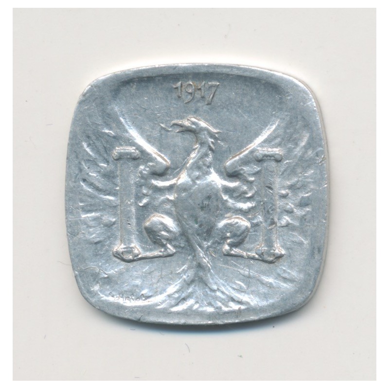 10 Centimes 1917 Besançon - alu - TTB+