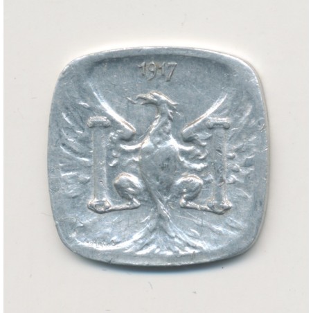 10 Centimes 1917 Besançon - alu - TTB+