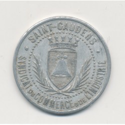 5 Centimes 1920 - St Gaudens - syndicat du commerce - alu rond 23mm - TTB+ 2