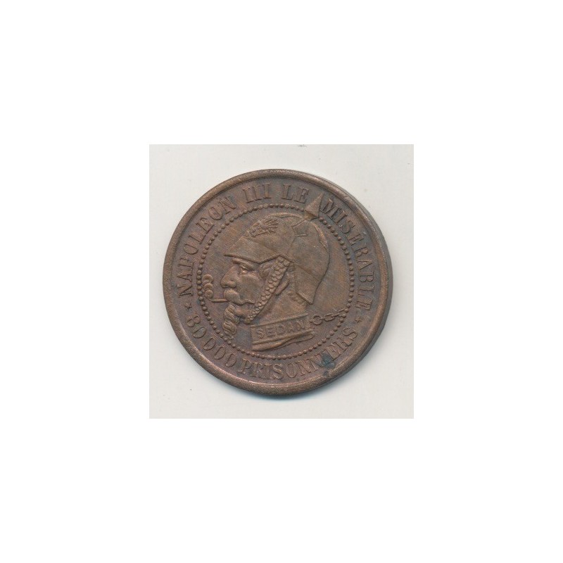 Monnaie satirique - Module 5 centimes - Napoléon III