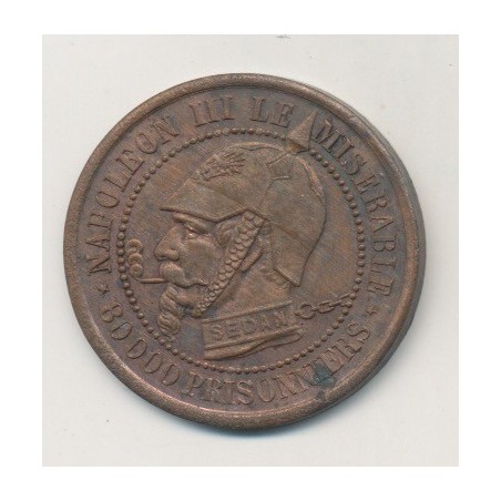 Monnaie satirique - Module 5 centimes - Napoléon III