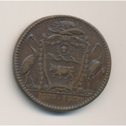 Jeton - Levacher - 1780 - faculté de médecine - cuivre - TB+ 2