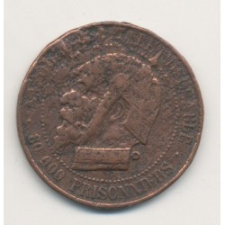 Monnaie satirique - Module 5 centimes - Napoléon III