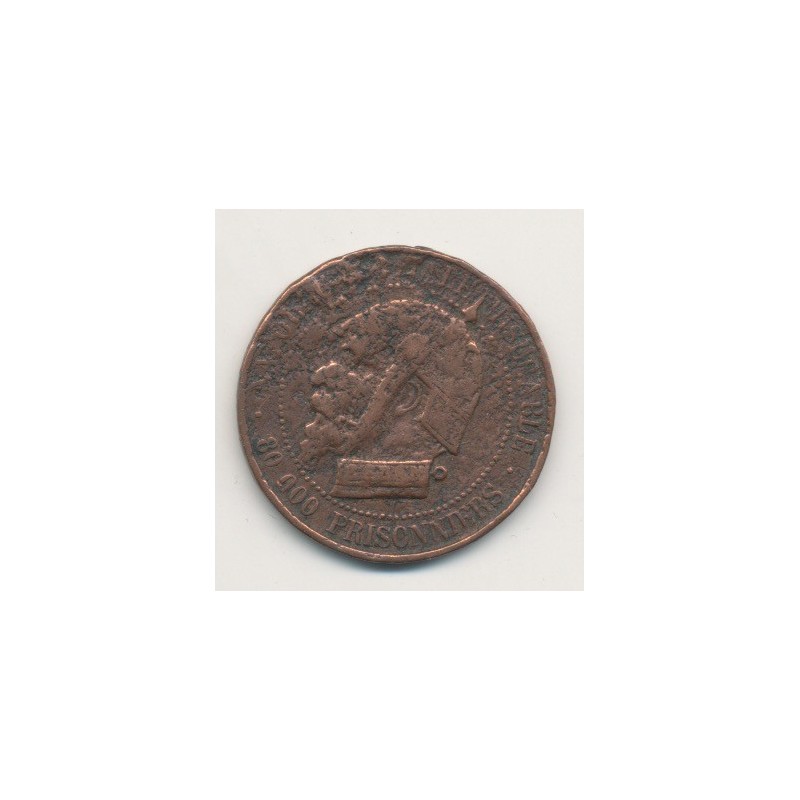 Monnaie satirique - Module 5 centimes - Napoléon III