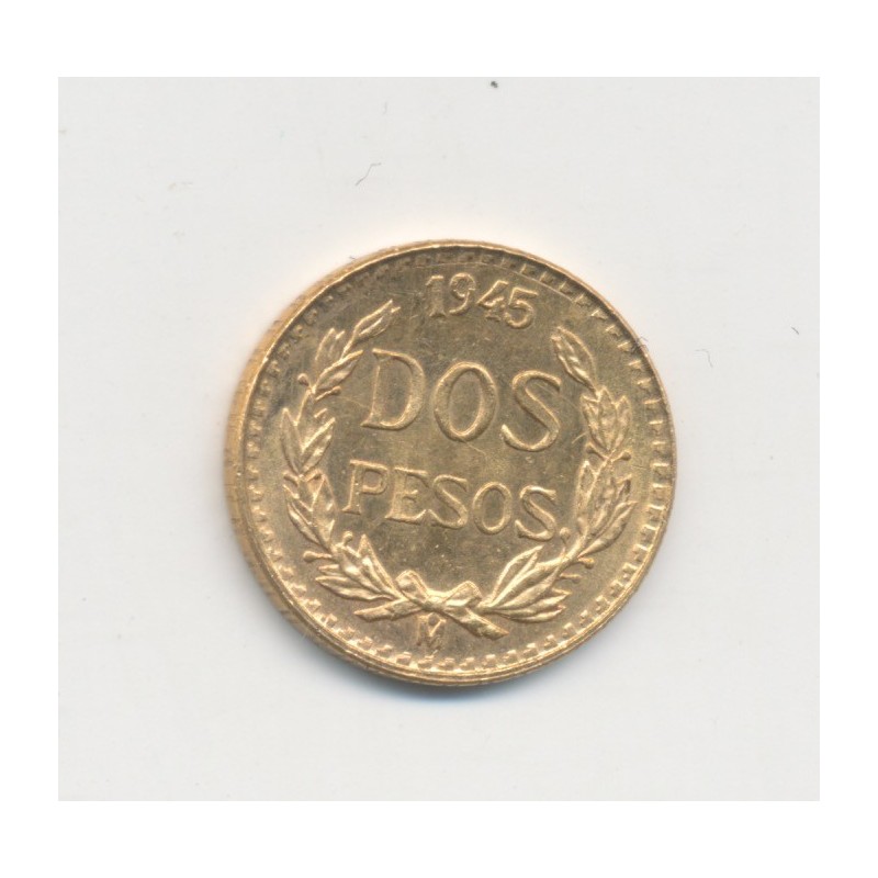Mexique - 2 Pesos 1945 - SUP