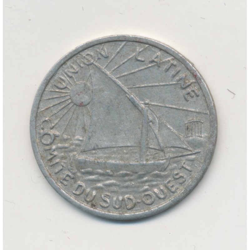 10 Centimes Union Latine - 1922-1930 - Toulouse - alu rond - TTB