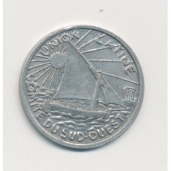 10 Centimes Union Latine - 1922-1930 - Toulouse - alu rond - SUP 2