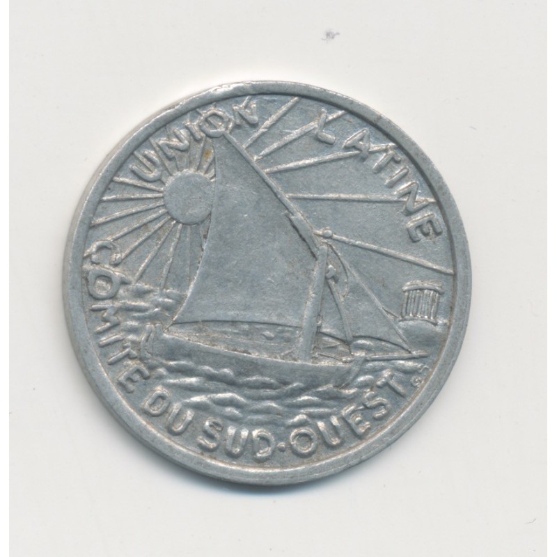 10 Centimes Union Latine - 1922-1930 - Toulouse - alu rond - SUP