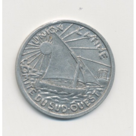 10 Centimes Union Latine - 1922-1930 - Toulouse - alu rond - SUP