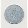 5 Centimes 1916 - Auch - Alu rond - SUP