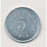 5 Centimes 1916 - Auch - Alu rond - SPL+