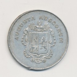 10 Centimes 1917 - Auch - Alu rond - TTB 2