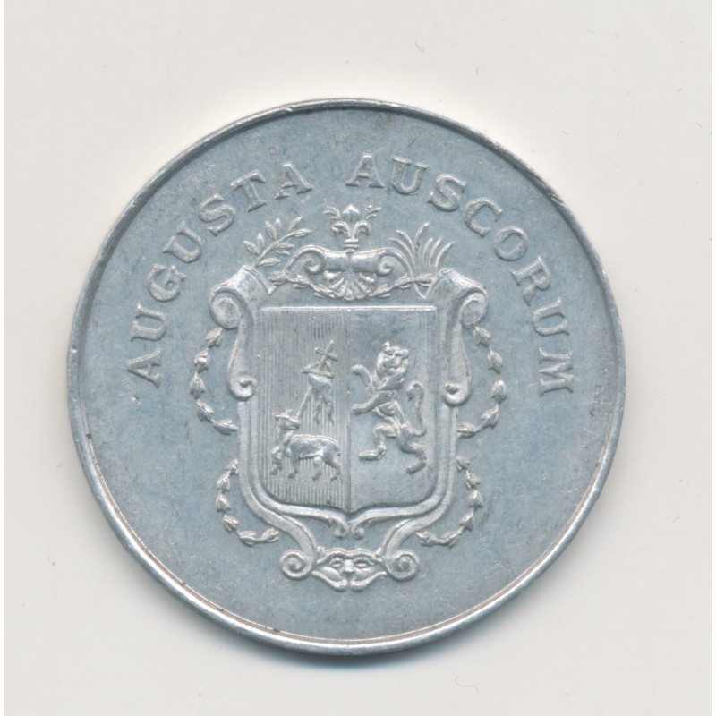 10 Centimes 1917 - Auch - Alu rond - SUP