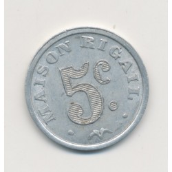 5 Centimes maison rigail - st mathieu de tréviers - alu rond - SUP 2